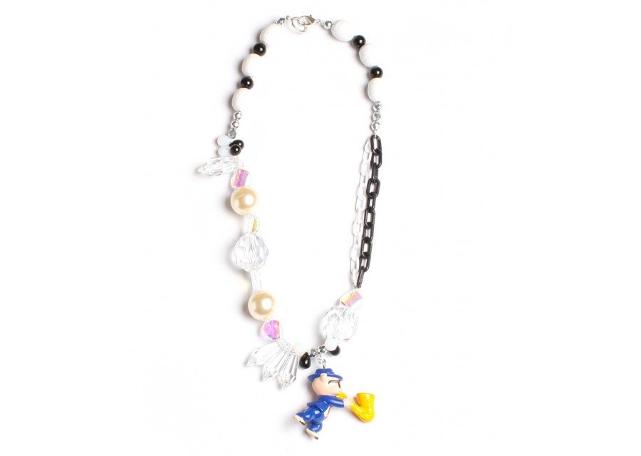  Necklace on Porky Pig Chain Necklace   Alter Ego By Erika Walton